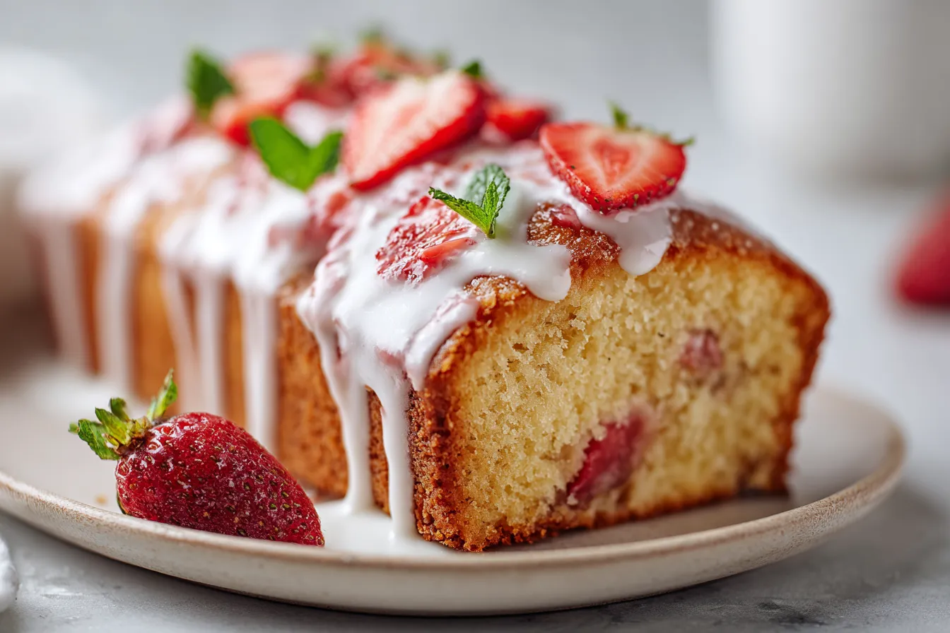 292 light strawberry vanilla pound cake for afternoon breaks 2 69aa2e6dbcb65