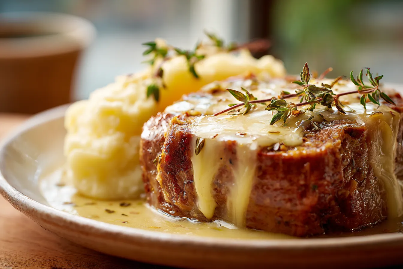 Savor This Ultimate Meatloaf & Cheesy Mashed Potatoes Recipe!