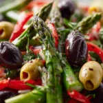 Mediterranean Asparagus Salad with Olives for Fast Dinners