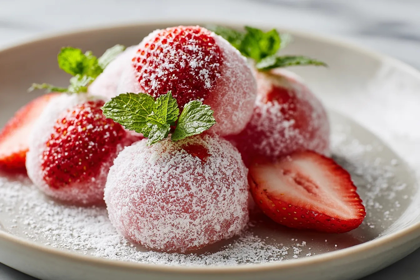 Quick Microwave Strawberry Mochi Recipe for Busy Weeknights