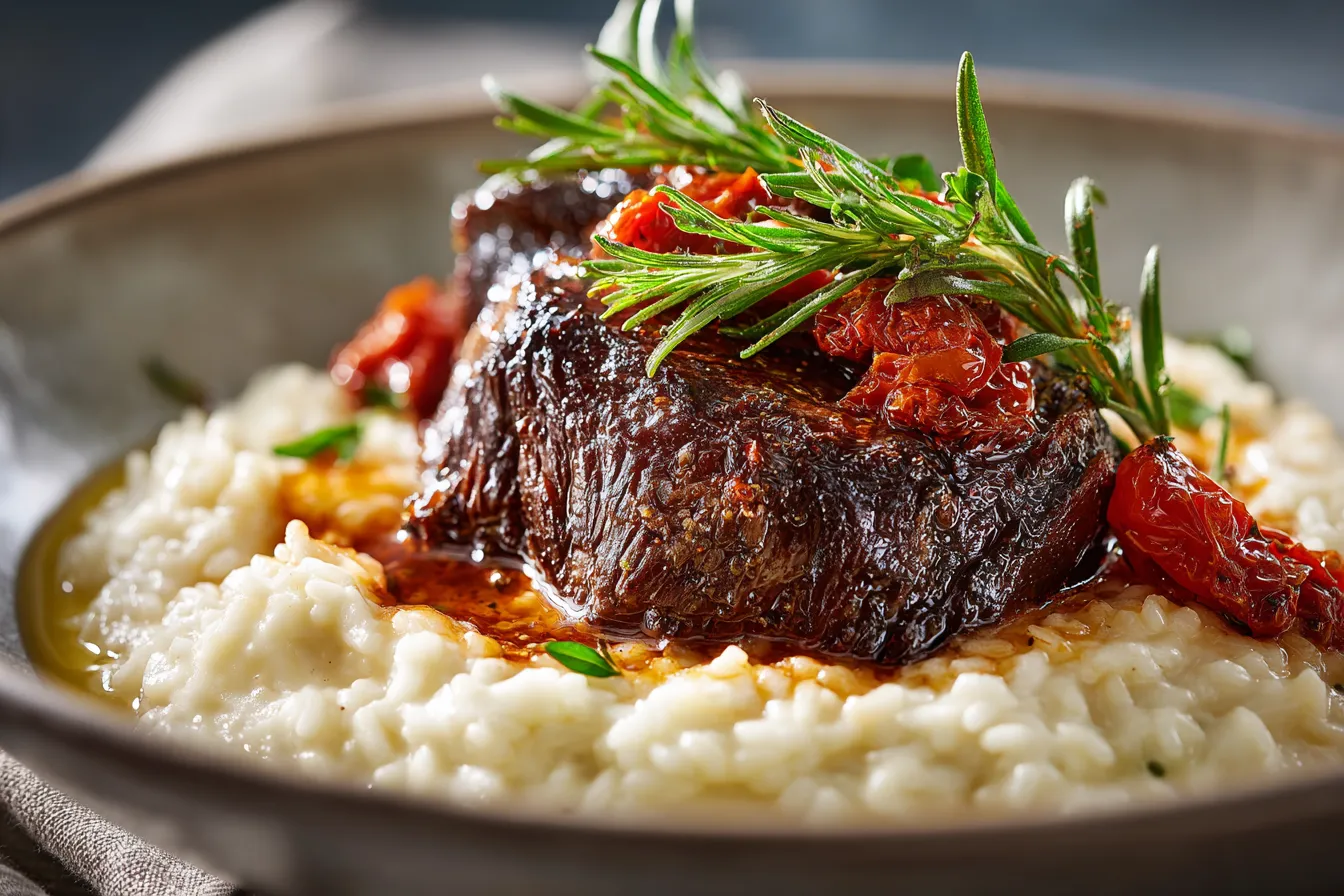 Epic Italian Pot Roast & Creamy Parmesan Risotto Recipe!
