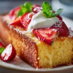 One-Bowl Strawberry Pound Cake for Make-Ahead Slices
