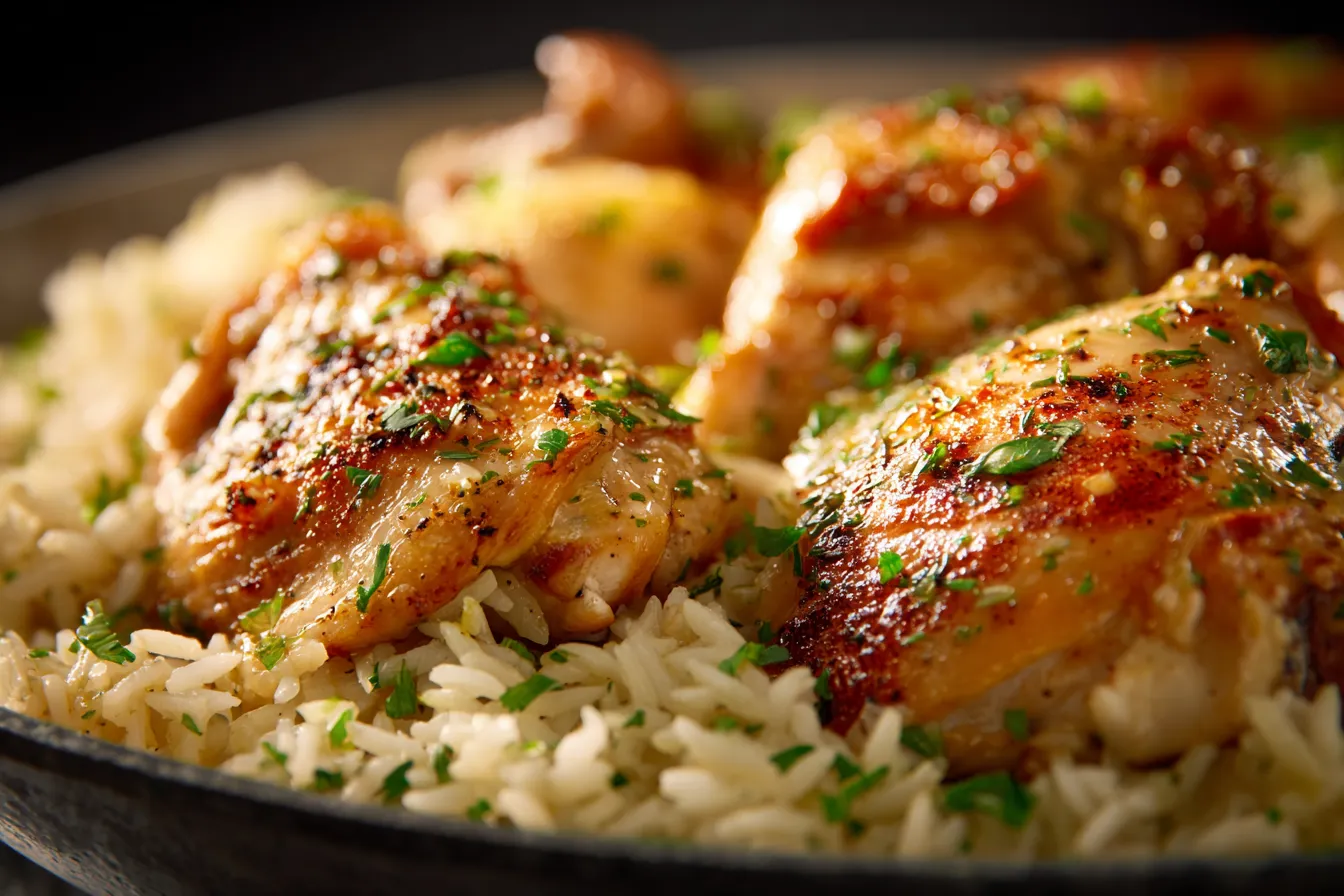 292 one pan honey butter garlic chicken rice 1 69b962d04d0a7