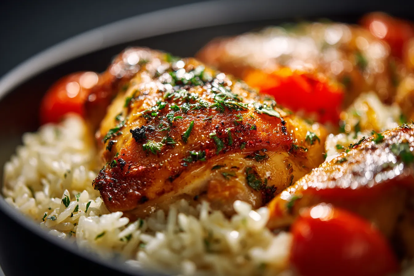 292 one pan honey butter garlic chicken rice 3 69b962d532ab4