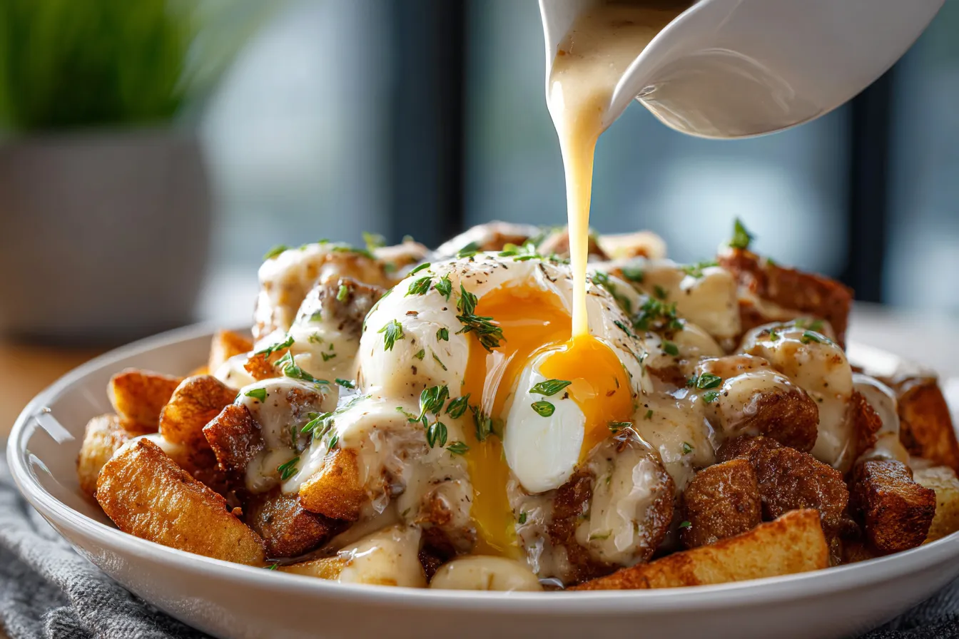 292 sausage and gravy breakfast poutine 3 69c3f74e5bf6c