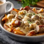 Sausage and Gravy Breakfast Poutine