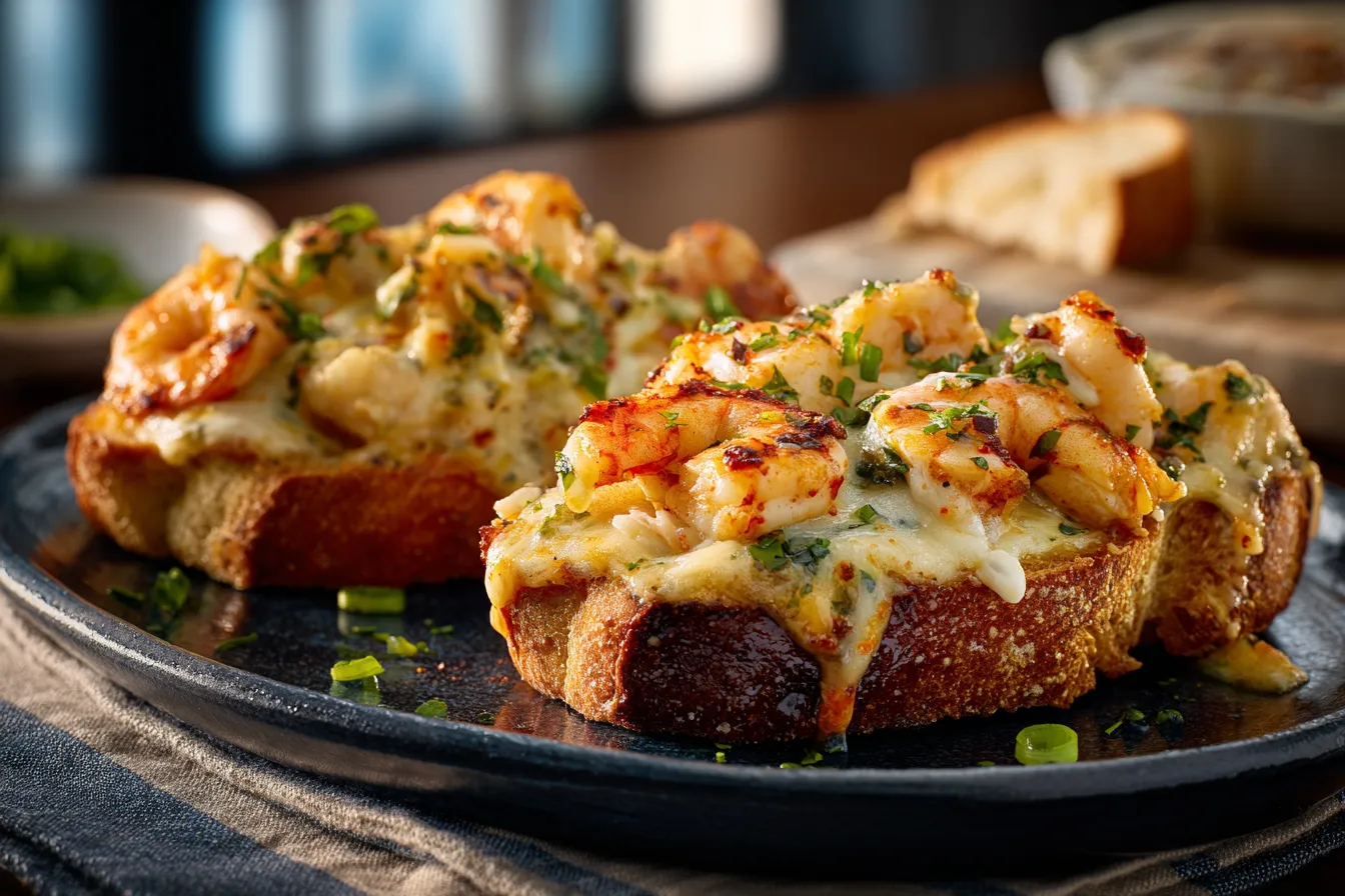 Savory Shrimp & Crab Open-Faced Melts – Quick Comfort Recipe