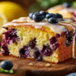 Simple Lemon Blueberry Sheet Cake for Crowd Baking