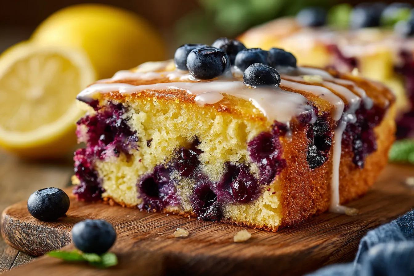 Irresistible Lemon Blueberry Sheet Cake for Crowd Baking Delight