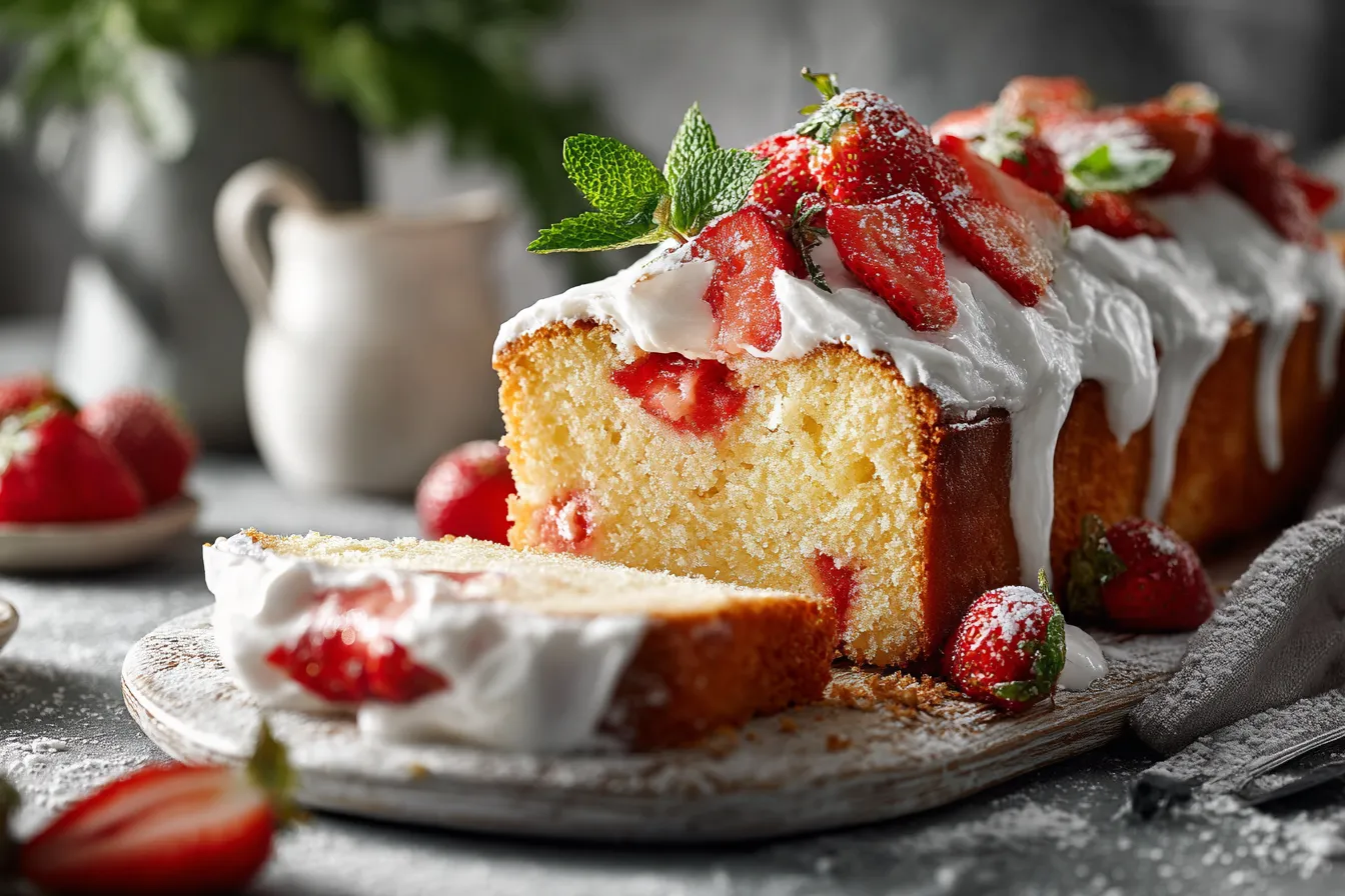Master Slice-and-Freeze Strawberry Pound Cake for Meal Prep!