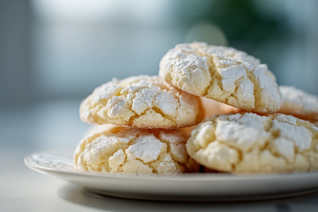 Irresistible Soft Vanilla Crinkle Cookies for Easter Desserts