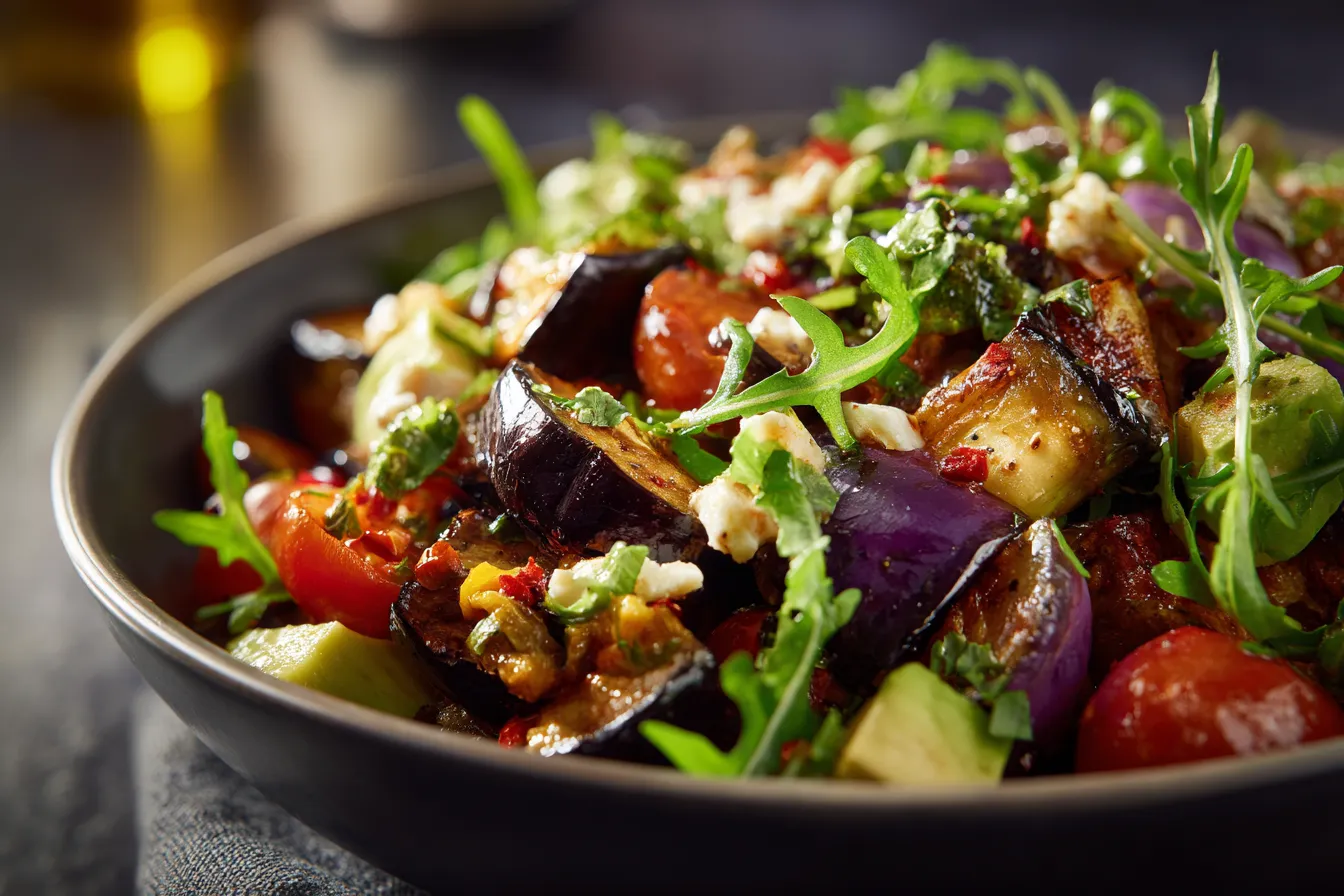 292 spiced roasted eggplant salad for workday lunch bowls 3 69a38c18bb596