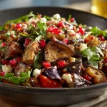 Spiced Roasted Eggplant Salad for Workday Lunch Bowls