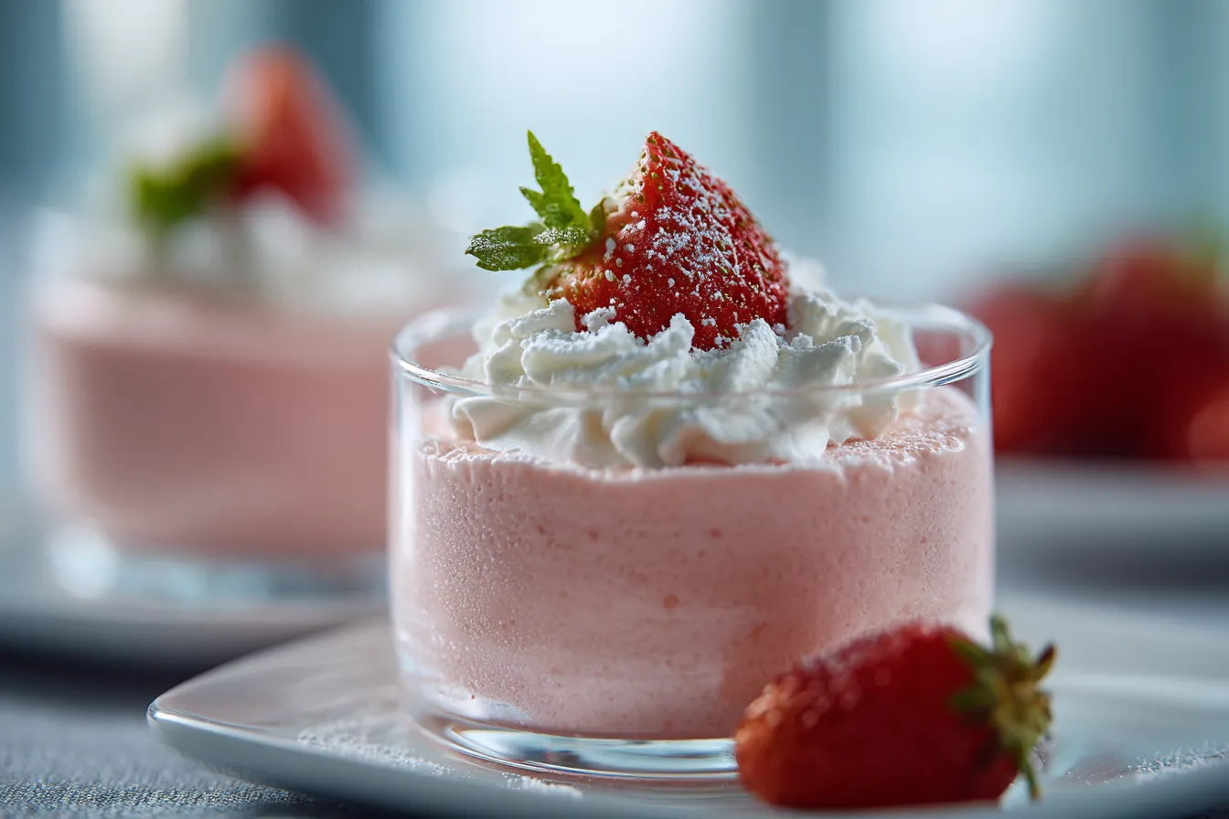 292 strawberry mousse with whipped cream for casual entertaining 4 69b5fc8f0b13e