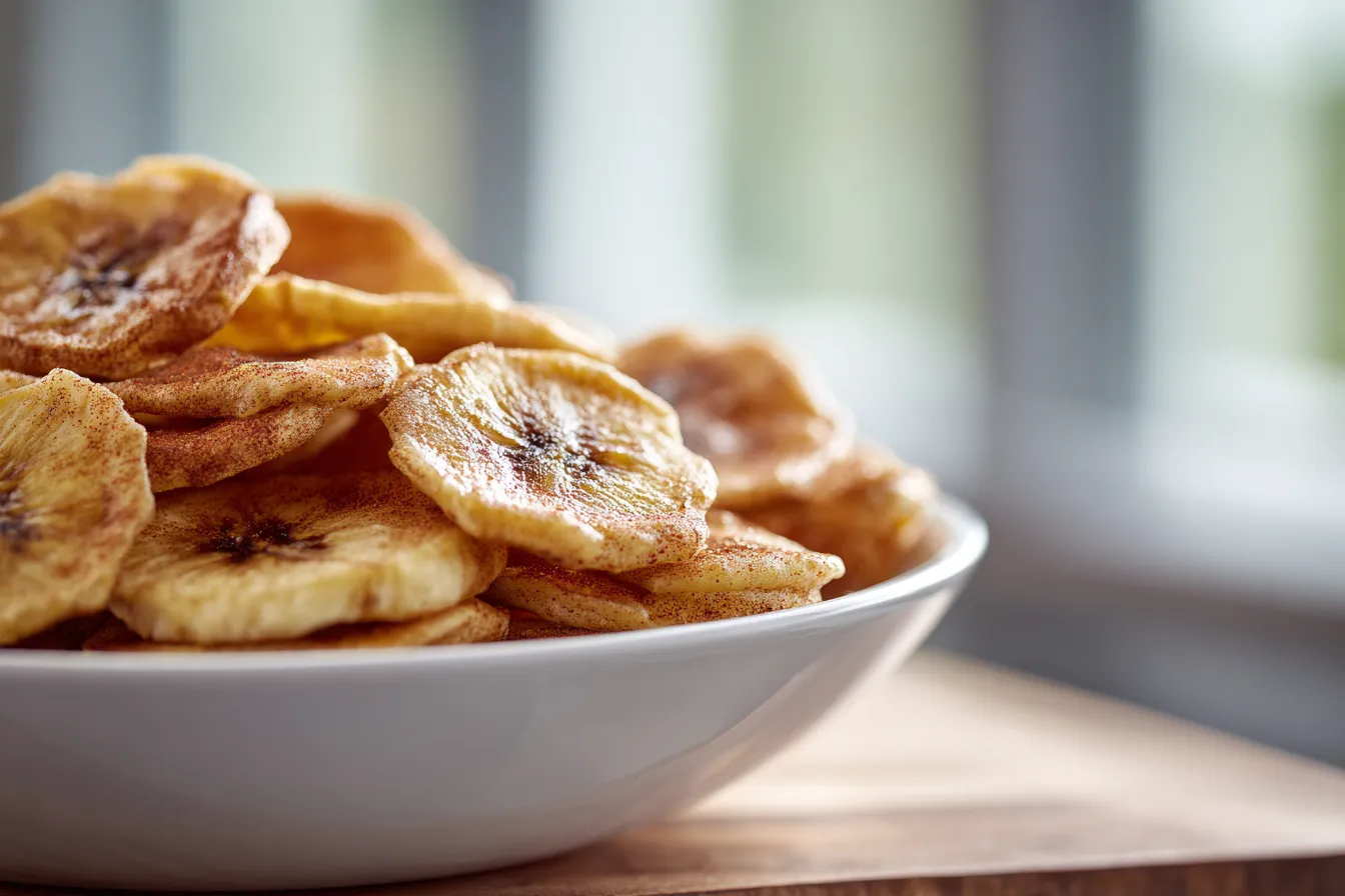 292 sweet cinnamon air fryer banana chips 2 69c075538b0f0