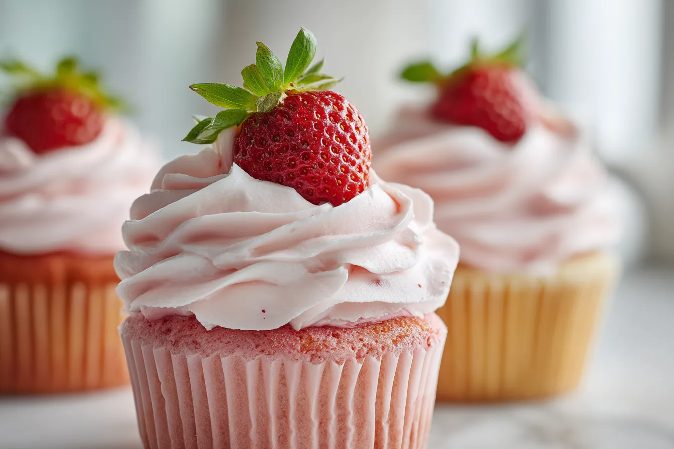 Ultimate Strawberry Milkshake Cupcakes: Decadent Dessert Delight