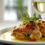 White Wine Chicken Thighs