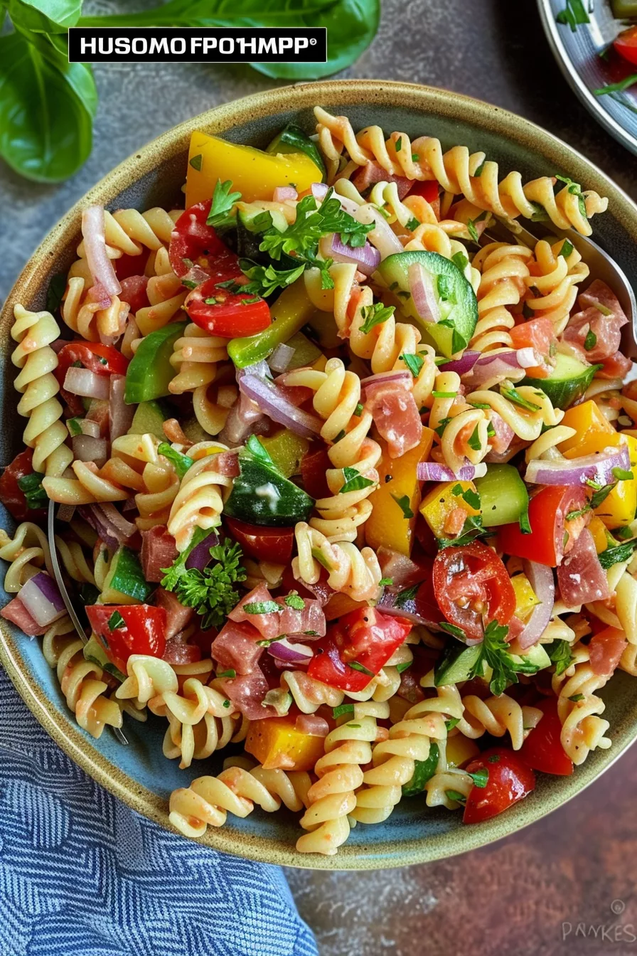 High-Protein Italian Pasta Salad for a Satisfying Meal 1 image 1776190342408