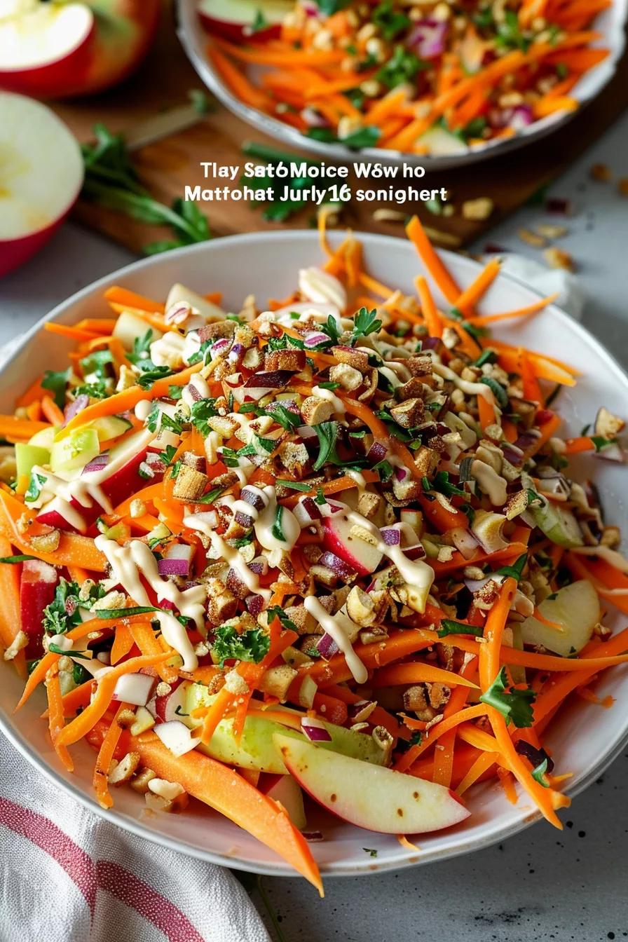 Crunchy Apple Carrot Salad with Creamy 3 image 1776359313703