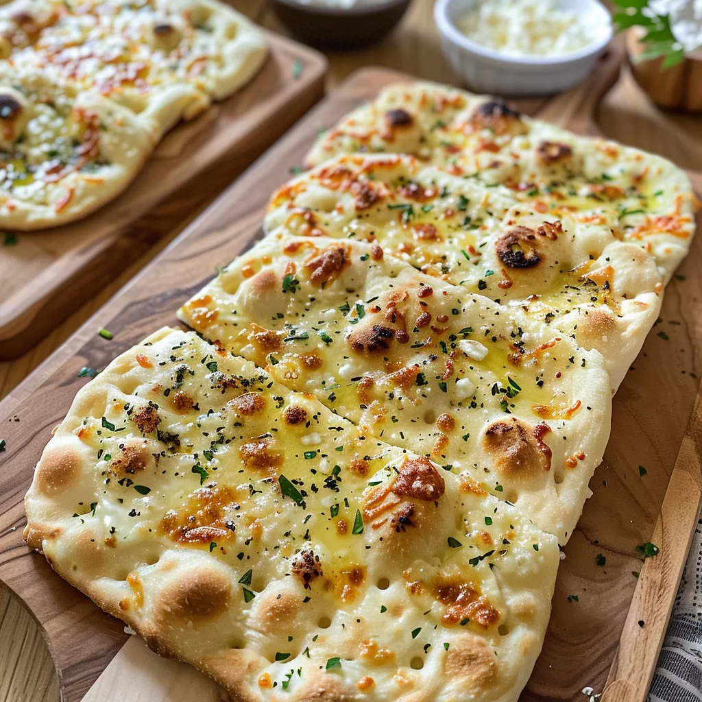 Fluffy Cottage Cheese Flatbread