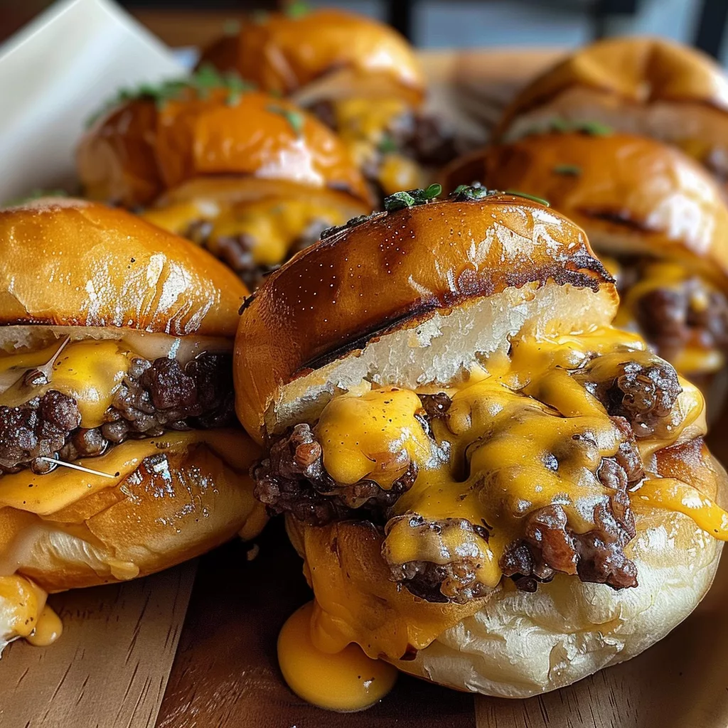 Best Ever Cheeseburger Bombs