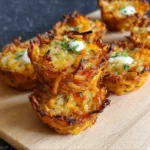 Cheesy Hash Brown Bites