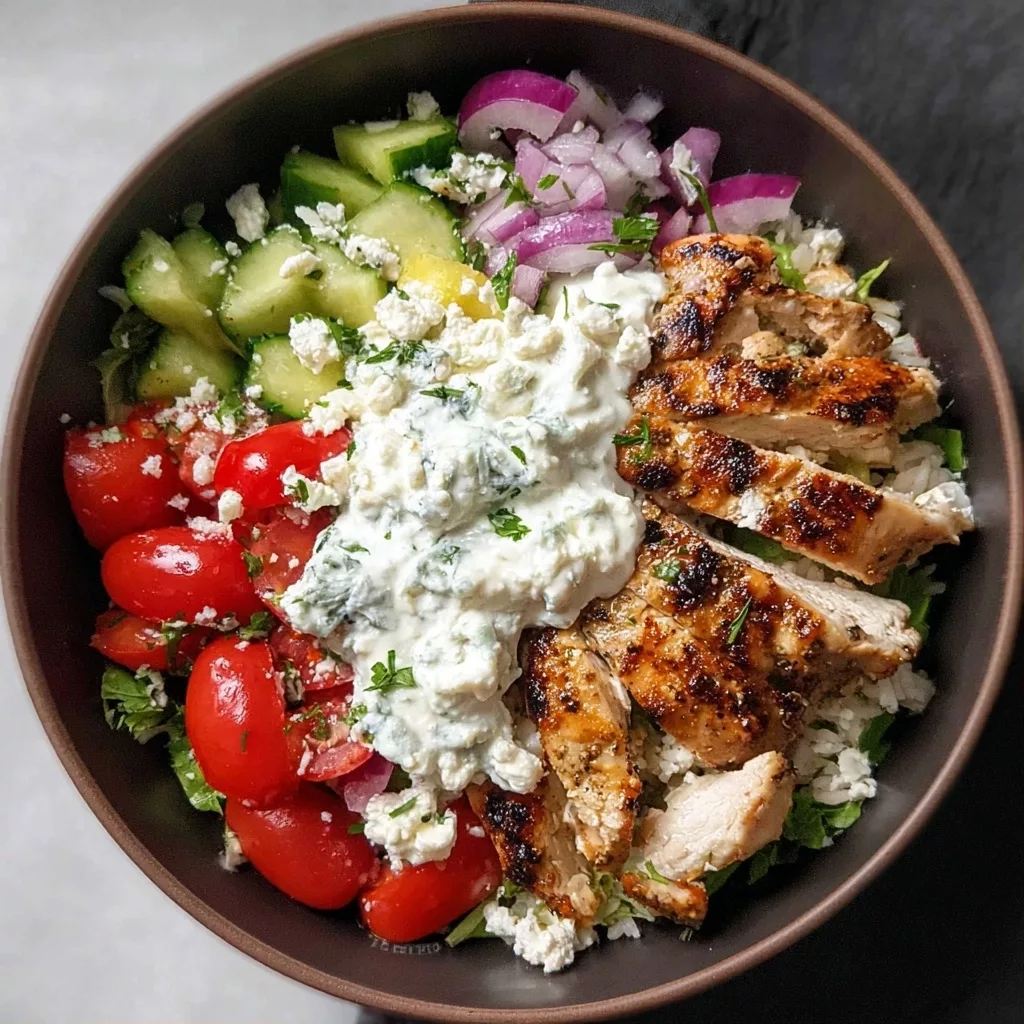Greek Chicken Power Bowls with Whipped Feta 4 image 1778860014911