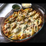 Creamy Sun-Dried Tomato and Ricotta Stuffed Shells