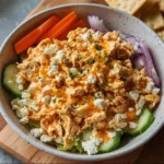 Buffalo Chicken Salad with Cottage Cheese