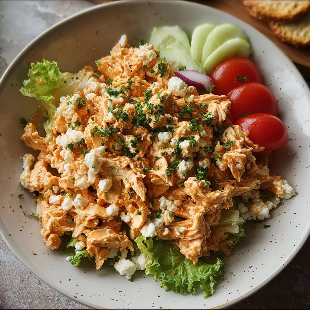 Buffalo Chicken Salad with Cottage Cheese 2 image 1779281592151