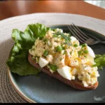High Protein Cottage Cheese Egg Salad - No Mayo!