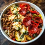 Pizza Protein Bowl Recipe: A Healthy Low-Carb Meal